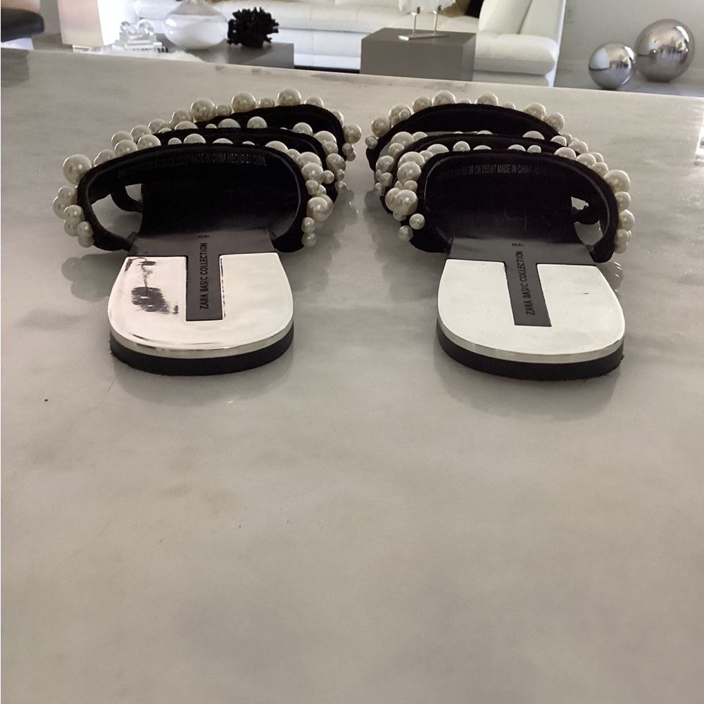 Zara Pearl Sandals - Picture 4 of 5